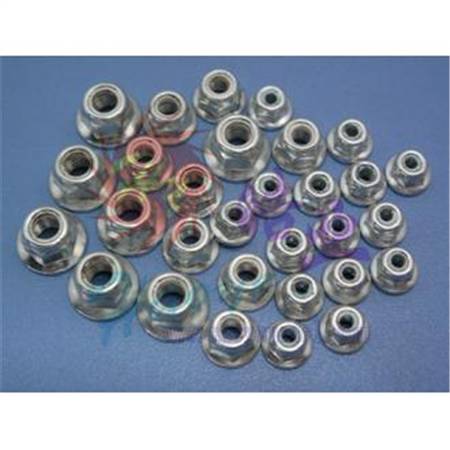 HY017-01801~04  Flange Self-lock Nuts